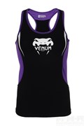 Майка Venum Women Body Fit черно-фиолетовая