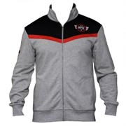 Толстовка UFC Sponsor Zip Fleece Grey