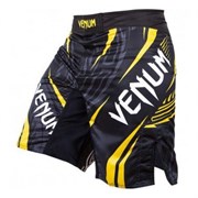 Шорты ММА Venum Lyoto Machida Ryujin Fightshorts - Black/Yellow