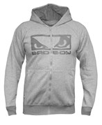 Толстовка Bad Boy Eyes Hoodie Grey Marl