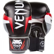Перчатки боксерские Venum Elite Black/Red/Grey