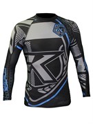Рашгард Contract Killer Black/Blue L/S