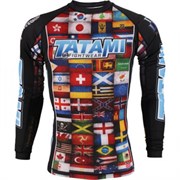 Рашгард Tatami Dean Lister Flags Rash Guard