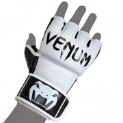 Перчатки ММА Venum Undisputed White Nappa Leather