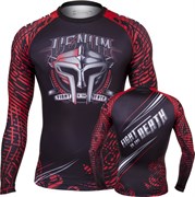 Рашгард Venum Gladiator Black/Red L/S