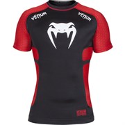 Рашгард Venum Absolute Black/Red S/S