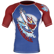 Рашгард Hayabusa Ninja Falcon Blue/Red S/S