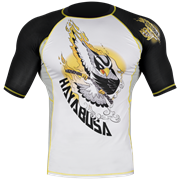 Рашгард Hayabusa Ninja Falcon Black /Yellow S/S