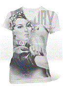 Футболка Ranger Up Womens Rosie the Riveter T-Shirt