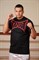 Футболка Tapout Classic Collection черно-красная - в стойке