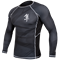 Рашгард Hayabusa Metaru Black L/S - фото 7392