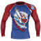 Рашгард Hayabusa Ninja Falcon Blue/Red L/S - фото 8975