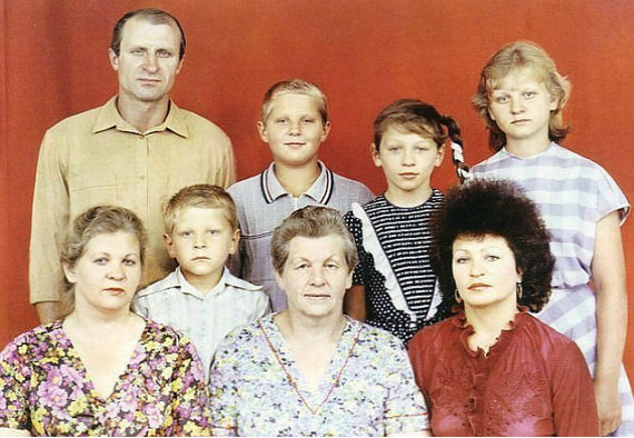 Федор Емельяненко в детстве - семейная фотография